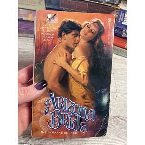 Arizona Bride F Rosanne Bittner Paperback Romance Clinch Zebra Books 1985 1st Pr